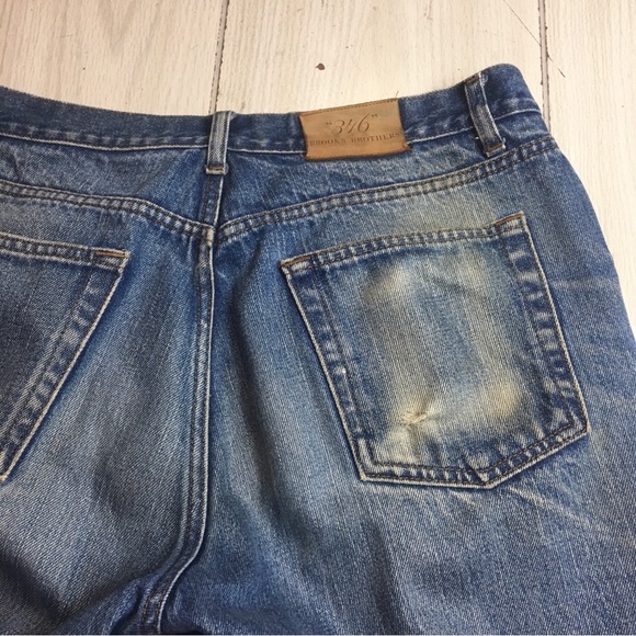 Brooks Brother 346 Traditional Fit Mens Straight Cotton Denim Jeans 34/30
Please - Picture 6 of 12